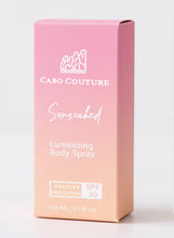 Load image into Gallery viewer, Sunsoaked Luminating Body Spray SPF 30